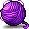 Cheesy Cat's Purple Yarn