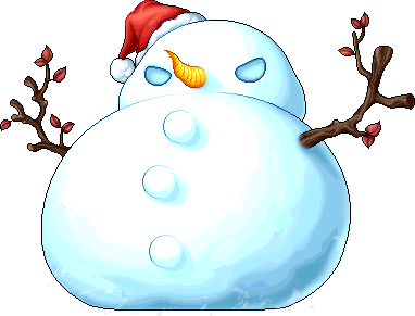 巨大的雪人