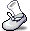 潮汐Easter Chiffon Shoes (White)