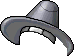 潮汐Ink-colored Wide-brimmed Hat 预览