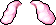 潮汐Puppy Love Samurai Pink Hairband 预览