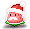 潮汐Mustachioed Strawberry Bauble