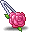潮汐Rose Mini Flower Pin