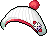 潮汐Stylish White Winter Hat 预览