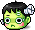 潮汐Halloween Frankenstein Mask