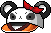 潮汐Red Ribbon Panda Hat 预览