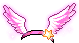 潮汐Pink Angel Wings Hat 预览