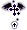 潮汐Cross Wing Hair Pin 预览