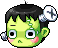 潮汐Halloween Frankenstein Mask 预览