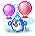 潮汐Petite Girl Penguin Balloon Cape
