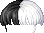 Checkered Rocky Hair