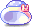 潮汐Petite Polka Dot Pastel Violet Hat
