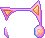 潮汐Neon Pink Cat Ear Headset 预览