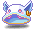 潮汐White Flappy-Eared Animal Hat