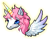 潮汐Double Pink Unicorn Mount 预览