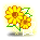 潮汐Sunflower Hairpin