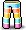 潮汐White Rainbow Leggings