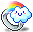 潮汐Rainbow Dreams Chat Ring