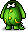 潮汐Green Dinosaur Overall