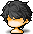 潮汐Black Jerome Wig