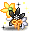 潮汐Tiger Flower Hairpin