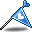 潮汐Sharky Shark Flag