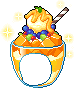 潮汐Mango Shaved Ice Hat 预览