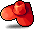 潮汐Giant Floppy Heart Hat