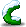 绿色英文字母 C
