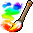 潮汐Rainbow Brush