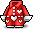 潮汐Polka Dot Heart Jumpsuit
