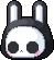 潮汐Skeleton Rabbit Mask 预览