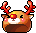 潮汐Blushing Reindeer Hat