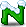 绿色英文字母 N