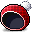 潮汐Red Fluffball Hat