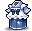 潮汐Retro Frills Blue Apron