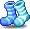 潮汐Mint Petite Penguin Socks
