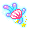潮汐Bling Coral Hair Pin 预览