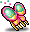 潮汐Pinky Butterfly Hair Pin
