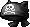 潮汐Small Black Devil Hat