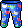 潮汐Colorful Blue Pants