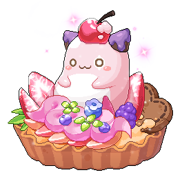 潮汐Pink Bean Tart Mount 预览