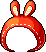 潮汐Apple Bunny Hat 预览