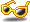 Hippo Yellow Sunglasses