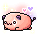 潮汐Pink Bean Huggable Cushion