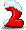 红色数字 2