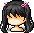 潮汐Black School Girl Pigtails Wig
