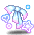 潮汐Dreamy-cute Big Ribbon (Blue)