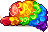 潮汐Casentino Rainbow Wig 预览