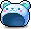 潮汐Warm Blue Bear Hat